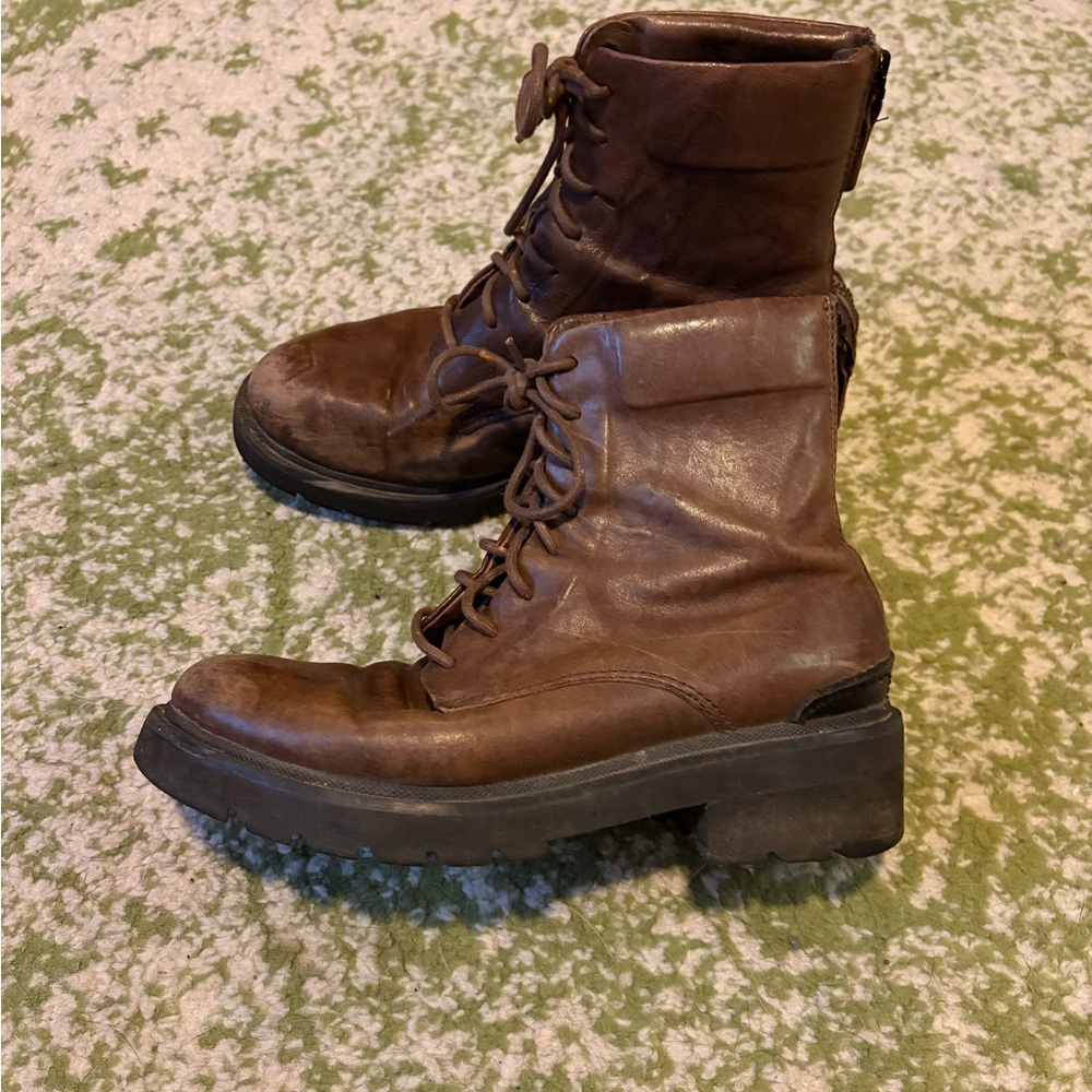 Frye Allison Combat Boots Size 7